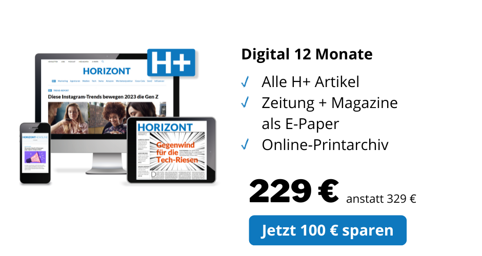 HORIZONT 12 Monate Digital 229 € neu