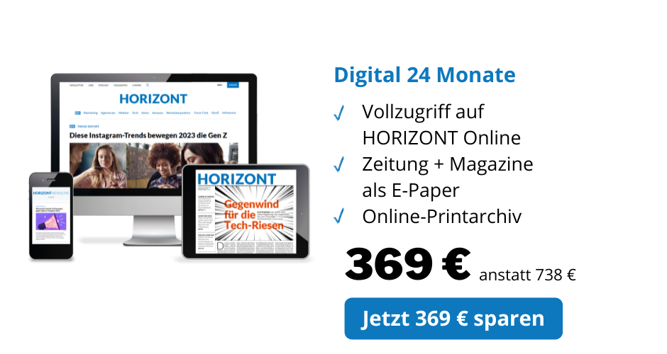 HORIZONT Digital 24 Monate für nur 369 €