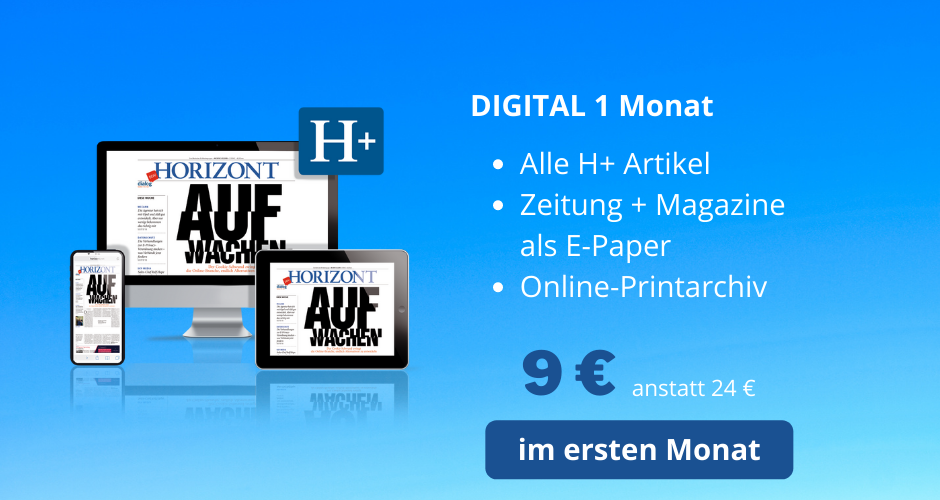 HORIZONT Digital 9 € im ersten Monat_2022